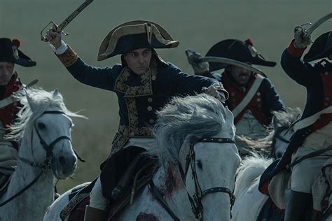 The single sequence was, as expected, a huge battle scene of Napoleon attacking the enemy camp. The enemy retreats across the ice, but our title character open fire with cannons to send his foes ...